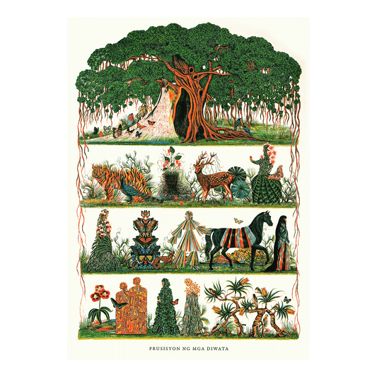 Prusisyon Ng Mga Diwata Riso Poster